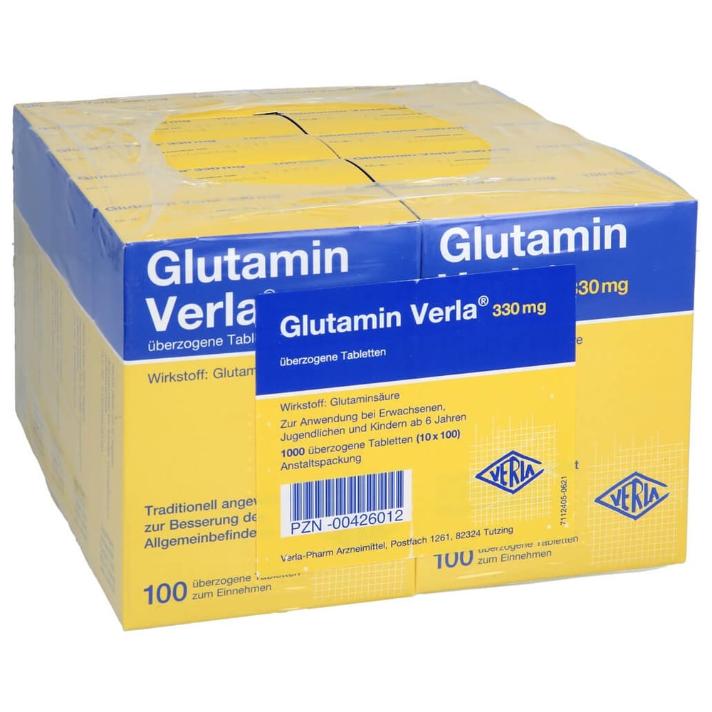 Glutamin Verla überzogene Tabletten