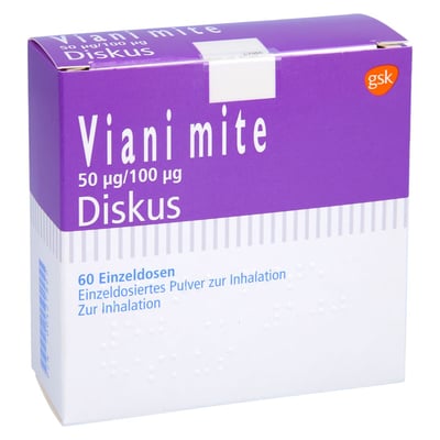 Viani mite 50 µg/100 µg Diskus