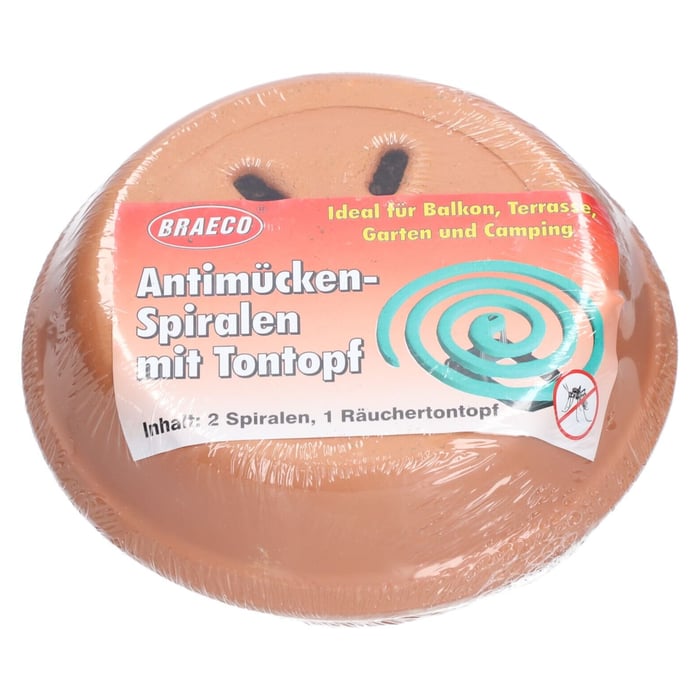 Anti-MÜCKEN Spiralen m.Tontopf
