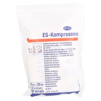 ES-Kompressen steril 7,5x7,5 cm 8fach