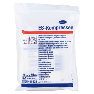ES-Kompressen steril 10x10 cm 8fach 1001 Artikel Medical