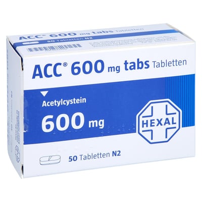 Acc 600mg tabs