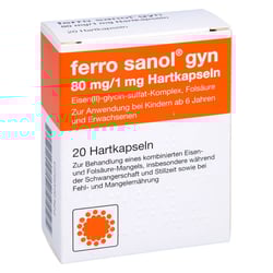 Ferro sanol gyn 80 mg/1 mg