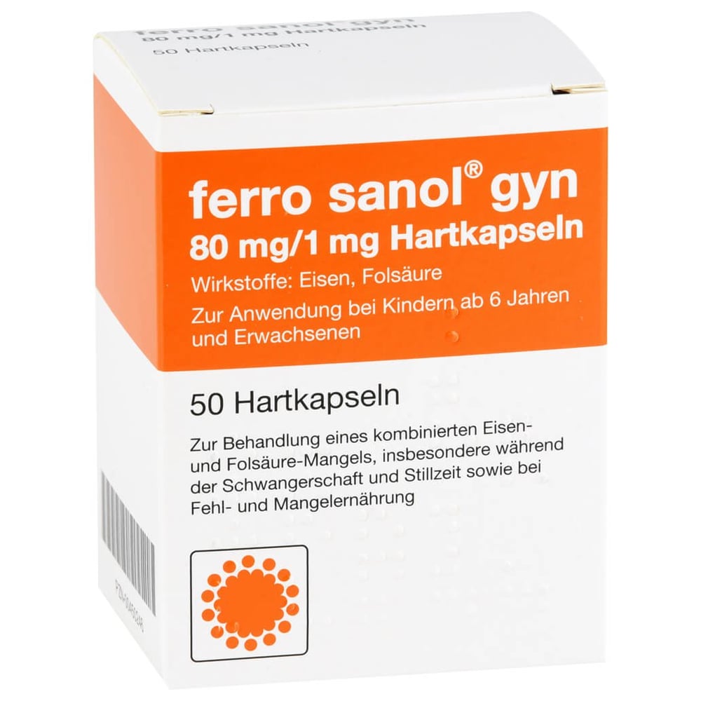 Ferro sanol gyn 80 mg/1 mg
