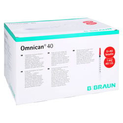 Omnican 40 1,0 ml Insulin U-40 0,30x8 mm einzelverp.