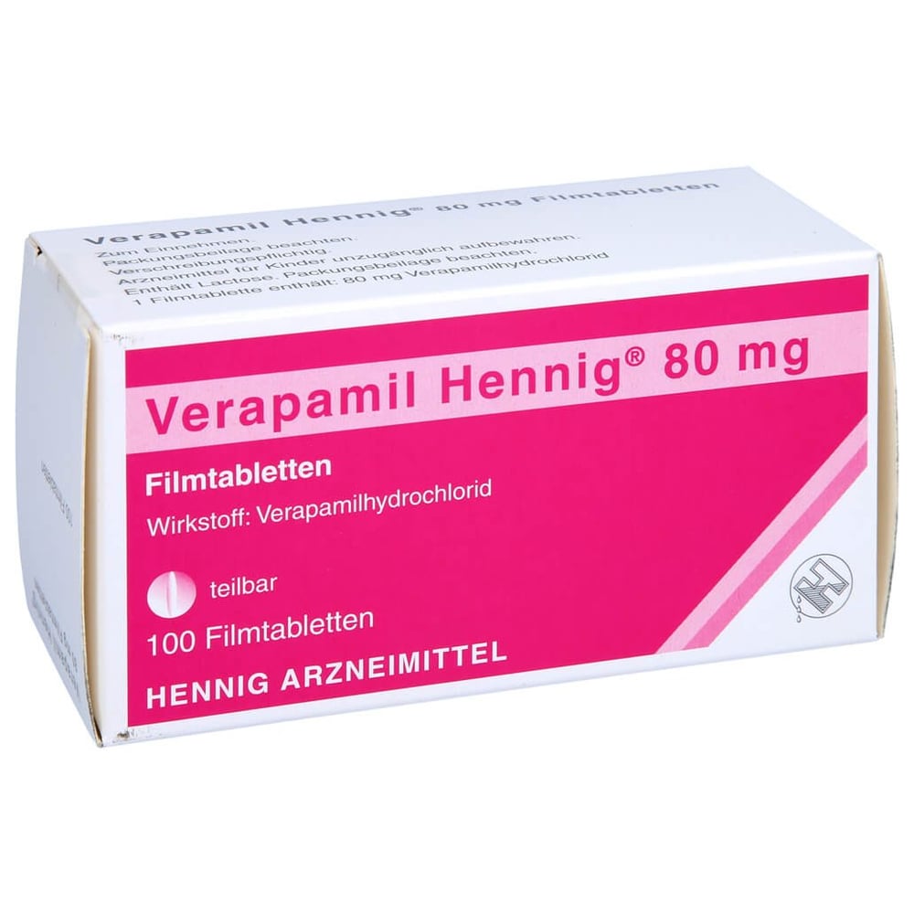 Verapamil Hennig 80 mg