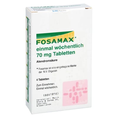Fosamax 1x wöchentlich 70 mg Tabletten Produktbild 1