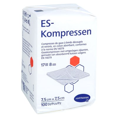 ES-Kompressen unsteril 7,5x7,5 cm 8fach 1001 Artikel Medical