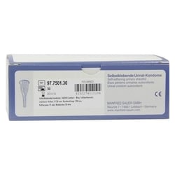 Sauer Comfort Selbstkleb. Urinalkondom 130 mm D-30 mm