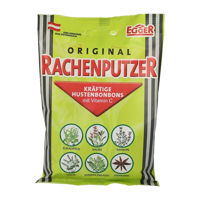 Rachenputzer Hustenbonbons Egger