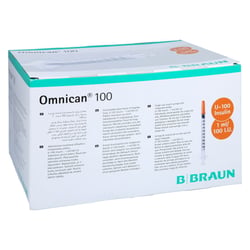 Omnican 100 1 ml Insulin U-100 0,30x12 mm einzelver