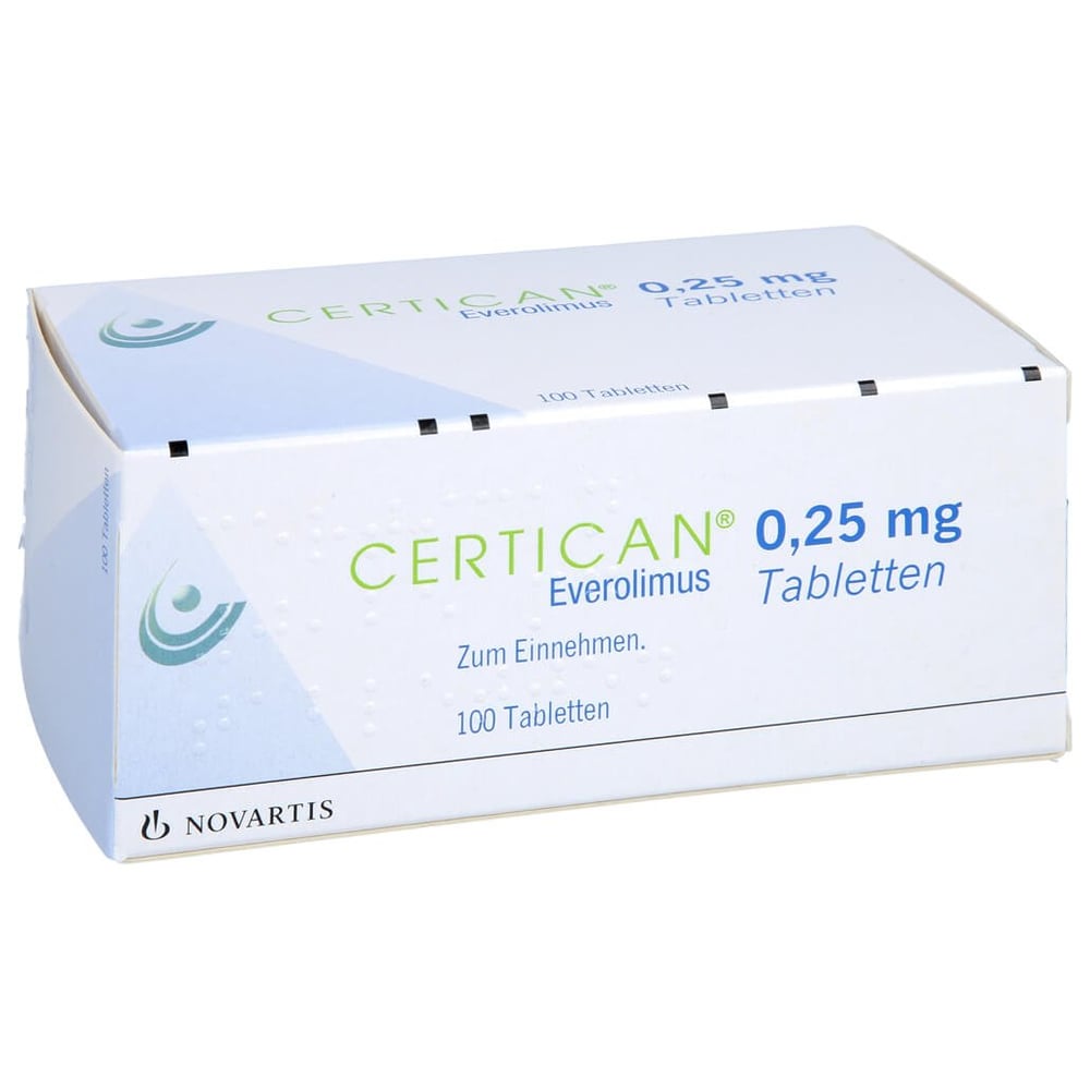 Certican 0,25 mg