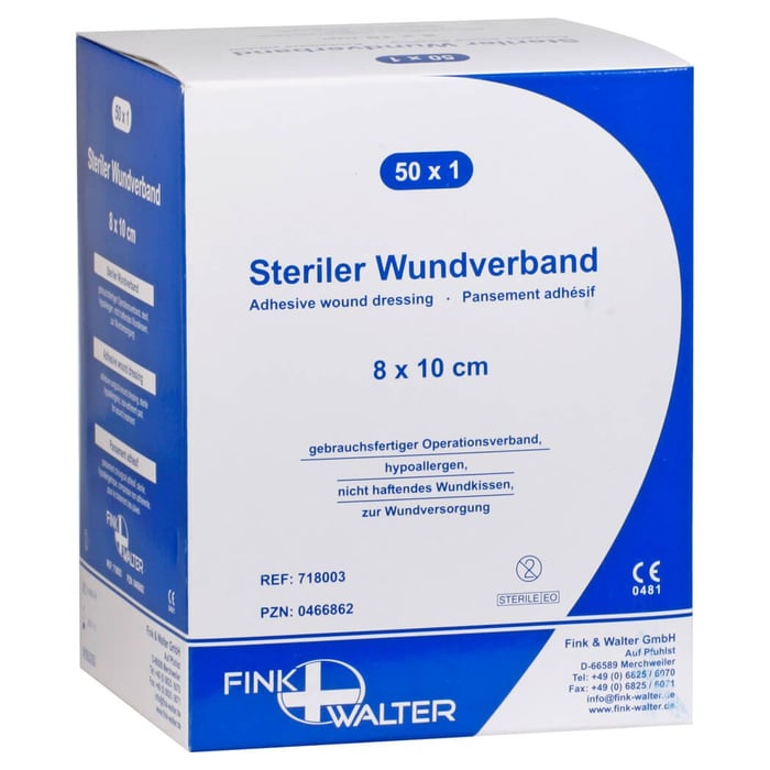 Steriler Wundverband 8cmx10cm