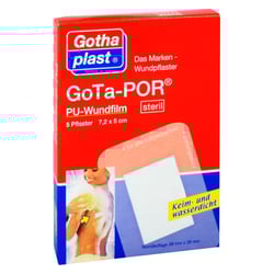GOTA-POR PU Wundfilm 7,2x5 cm steril Pflaster