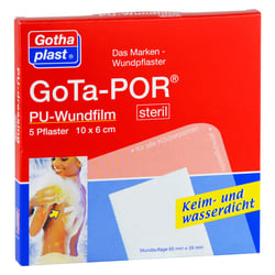 GOTA-POR PU Wundfilm 10x6 cm steril Pflaster