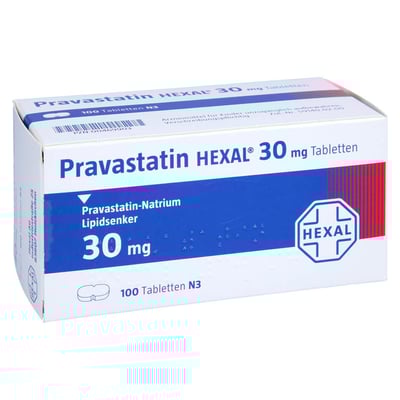 Pravastatin HEXAL 30 mg