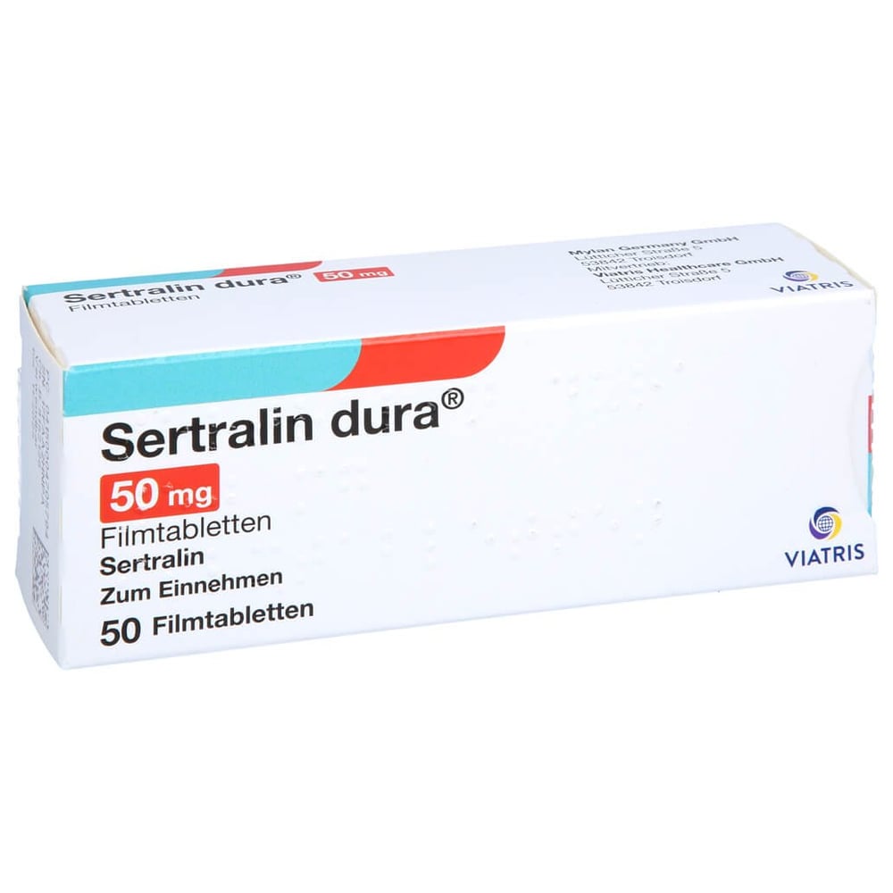 Sertralin dura 50 mg