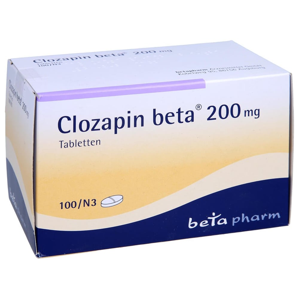 Clozapin beta 200 mg