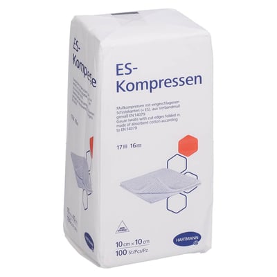 ES-Kompressen unsteril 10x10 cm 16fach 1001 Artikel Medical