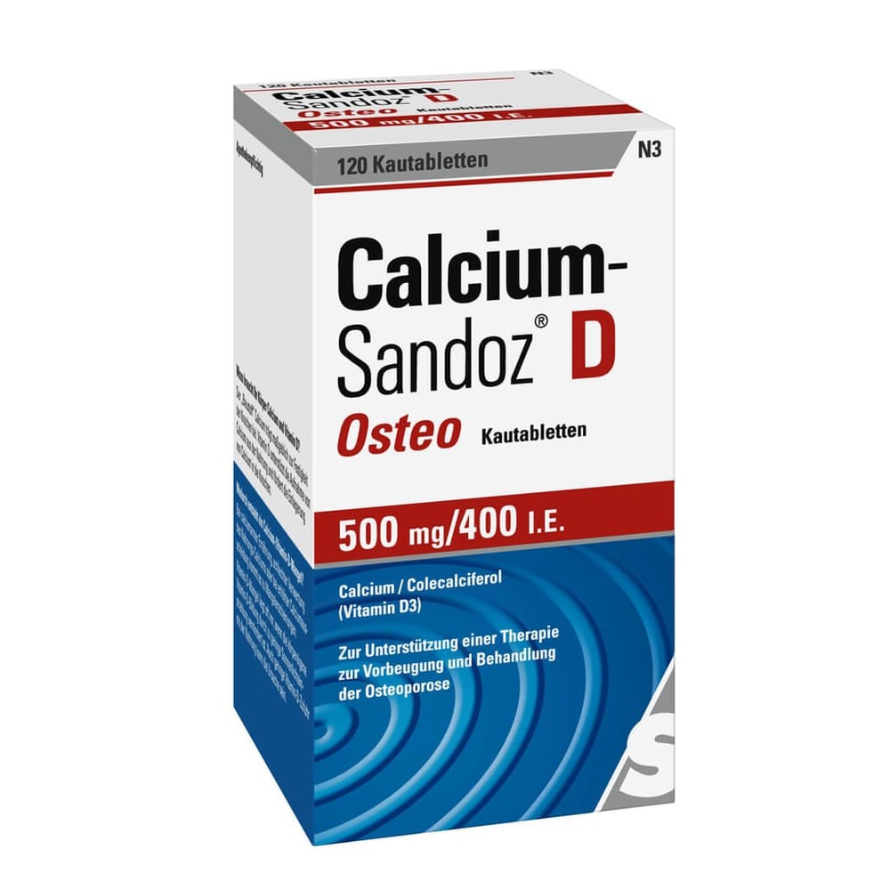 Calcium Sandoz D Osteo Kautabletten
