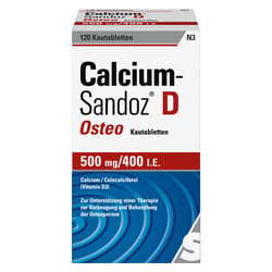 Calcium Sandoz D Osteo Kautabletten