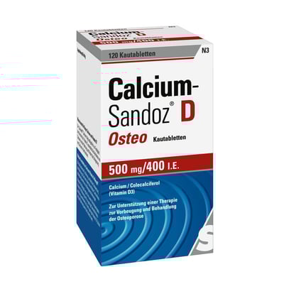 Calcium Sandoz D Osteo Kautabletten