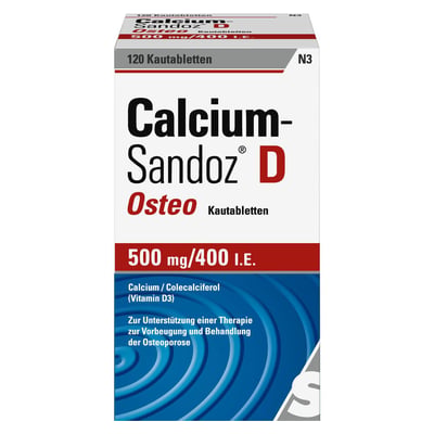 Calcium Sandoz D Osteo Kautabletten