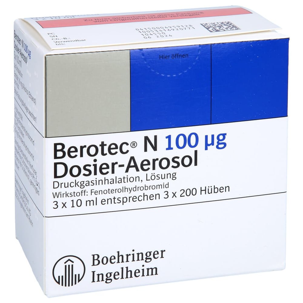 Berotec N 100 Mikrogramm