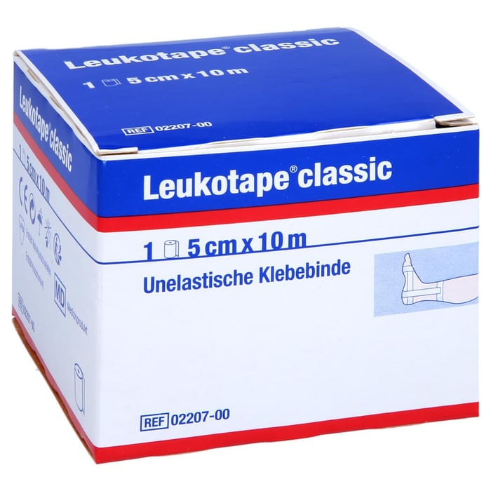 Leukotape Classic 5 cmx10 m weiß
