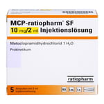 MCP-ratiopharm SF 10 mg/2 ml Injektion -Lösung Ampullen Produktbild 2