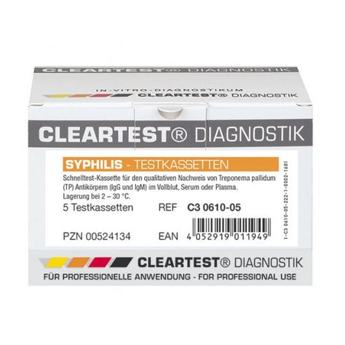 Syphilis Cleartest Testkas