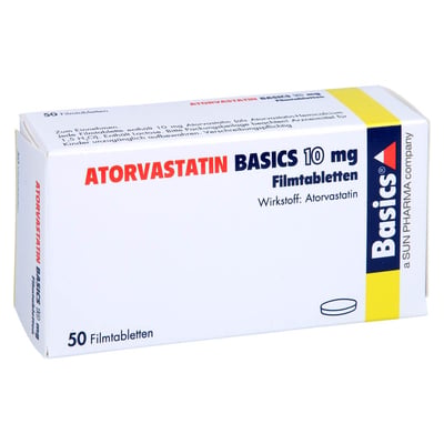 Atorvastatin Basics 10 mg Produktbild 1