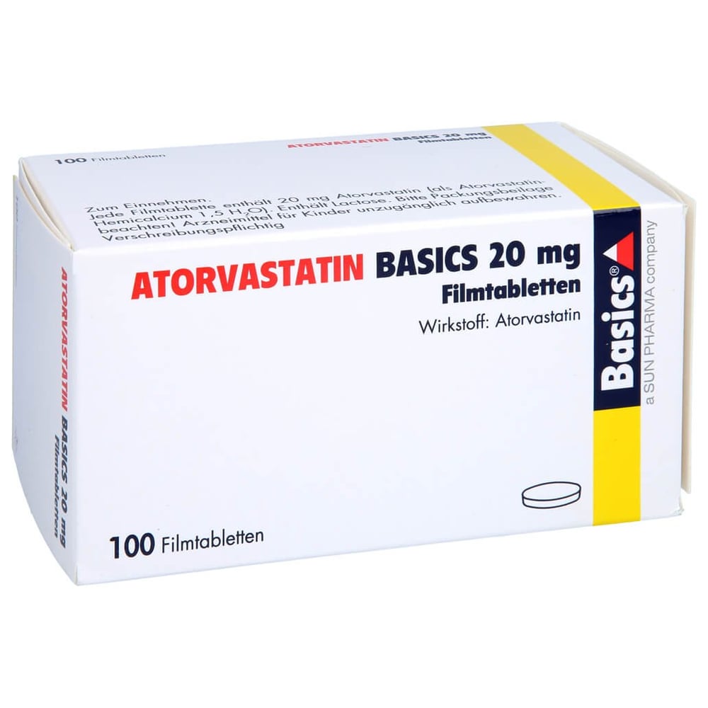 Atorvastatin Basics 20mg