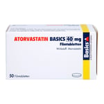 Atorvastatin Basics 40 mg Filmtabletten Produktbild 2