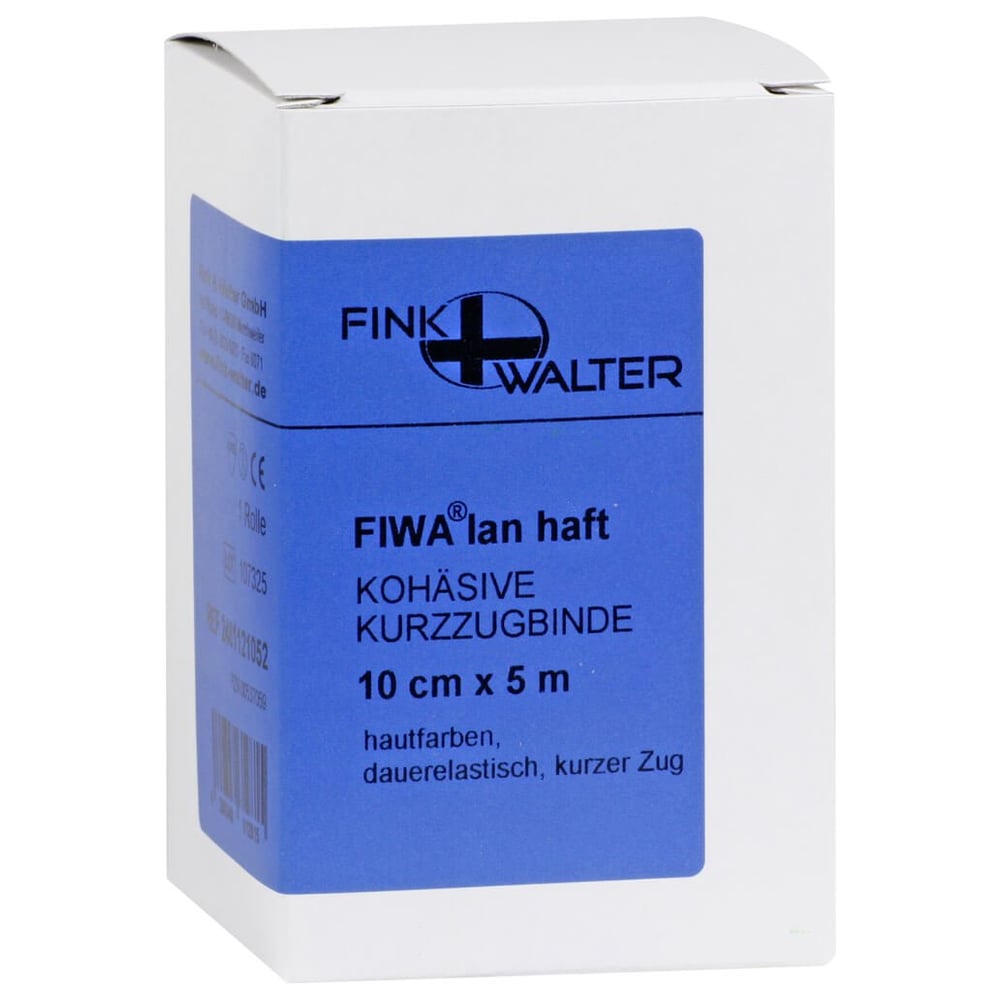 Kompressionsbinde kohäsiv mit kurzem Zug 10cmx5m