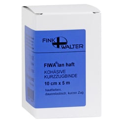 Kompressionsbinde kohäsiv mit kurzem Zug 10cmx5m