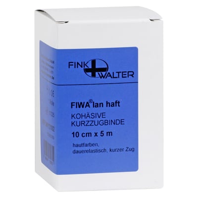 Kompressionsbinde kohäsiv mit kurzem Zug 10cmx5m