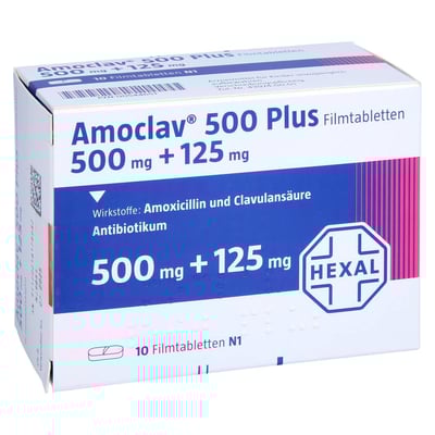 AMOCLAV 500 plus Filmtabletten