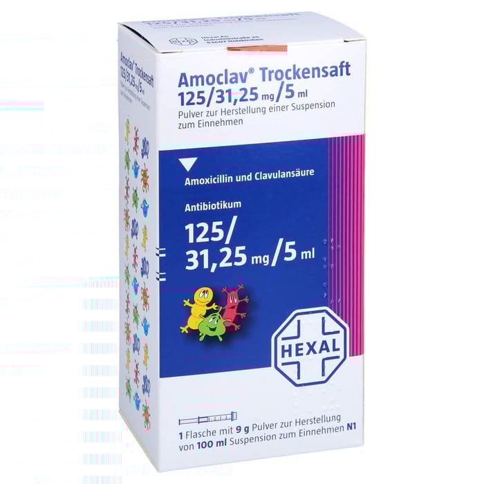 Amoclav 125mg/31,25mg/5ml