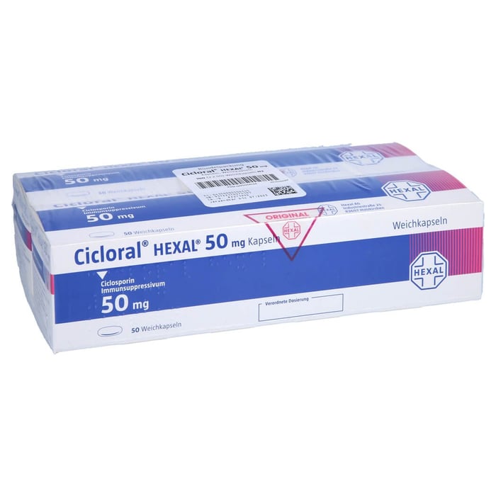 Cicloral HEXAL 50mg