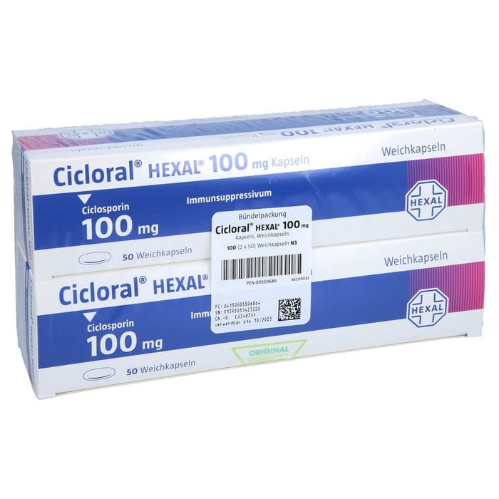 Cicloral HEXAL 100mg