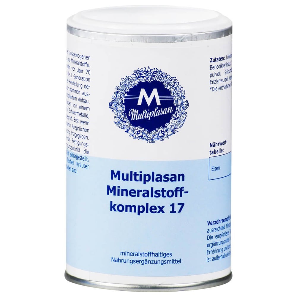 Multiplasan Mineralstoffkomplex 17