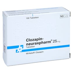 Clozapin-neuraxpharm 25 mg