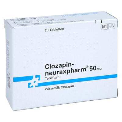 Clozapin-neuraxpharm 50 mg