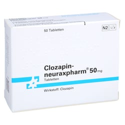 Clozapin-neuraxpharm 50 mg