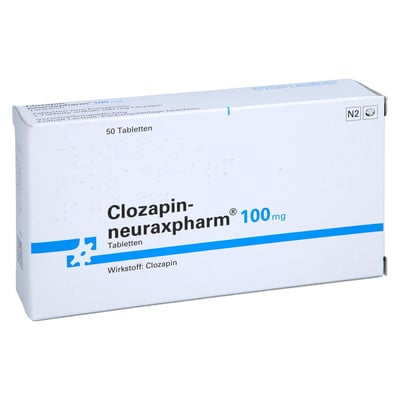 Clozapin-neuraxpharm 100 mg