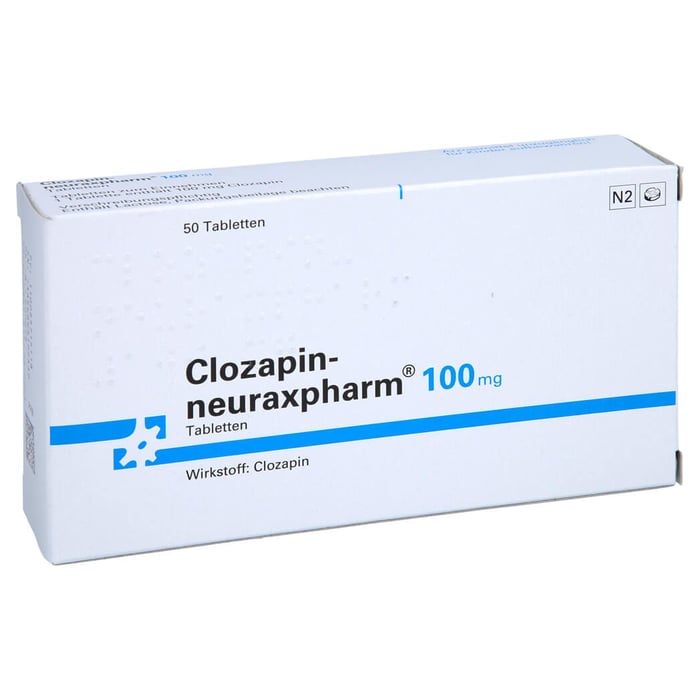 Clozapin-neuraxpharm 100mg