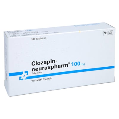 Clozapin-neuraxpharm 100 mg