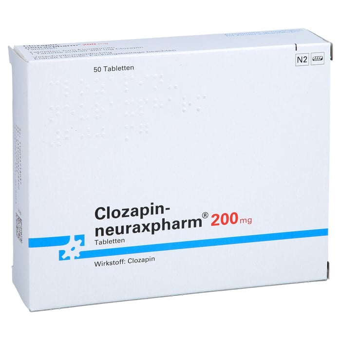 Clozapin-neuraxpharm 200mg