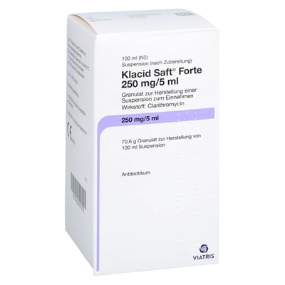 Klacid Saft Forte 250 mg/5 ml